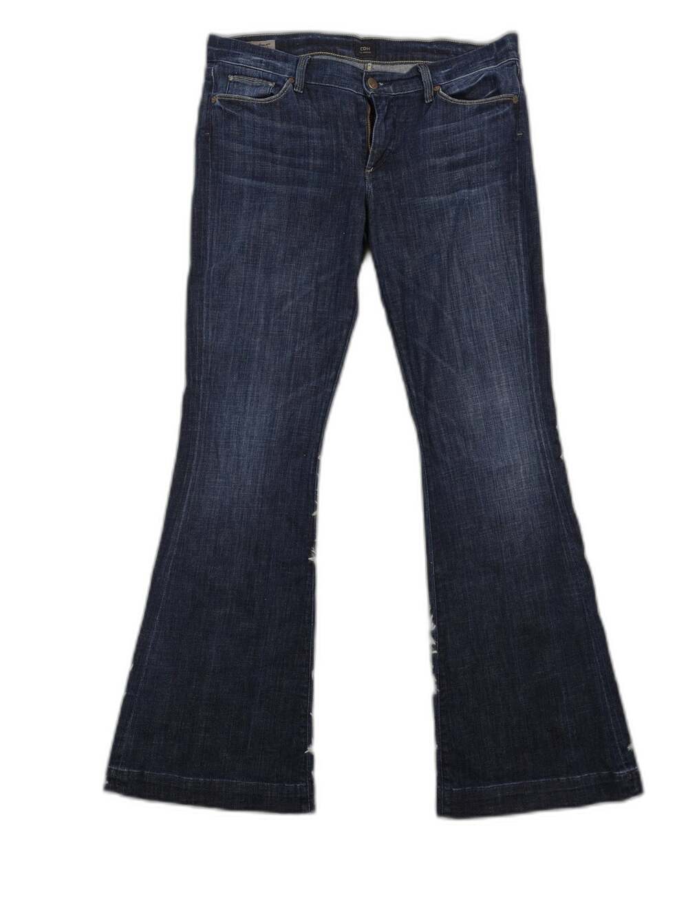 Womens Citizens Of Humanity Bootcut Jeans Dark Blue Denim Size 32